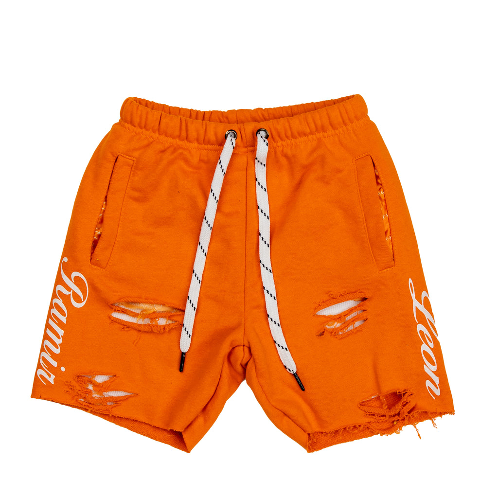 Ripped Ramir Leon Shorts