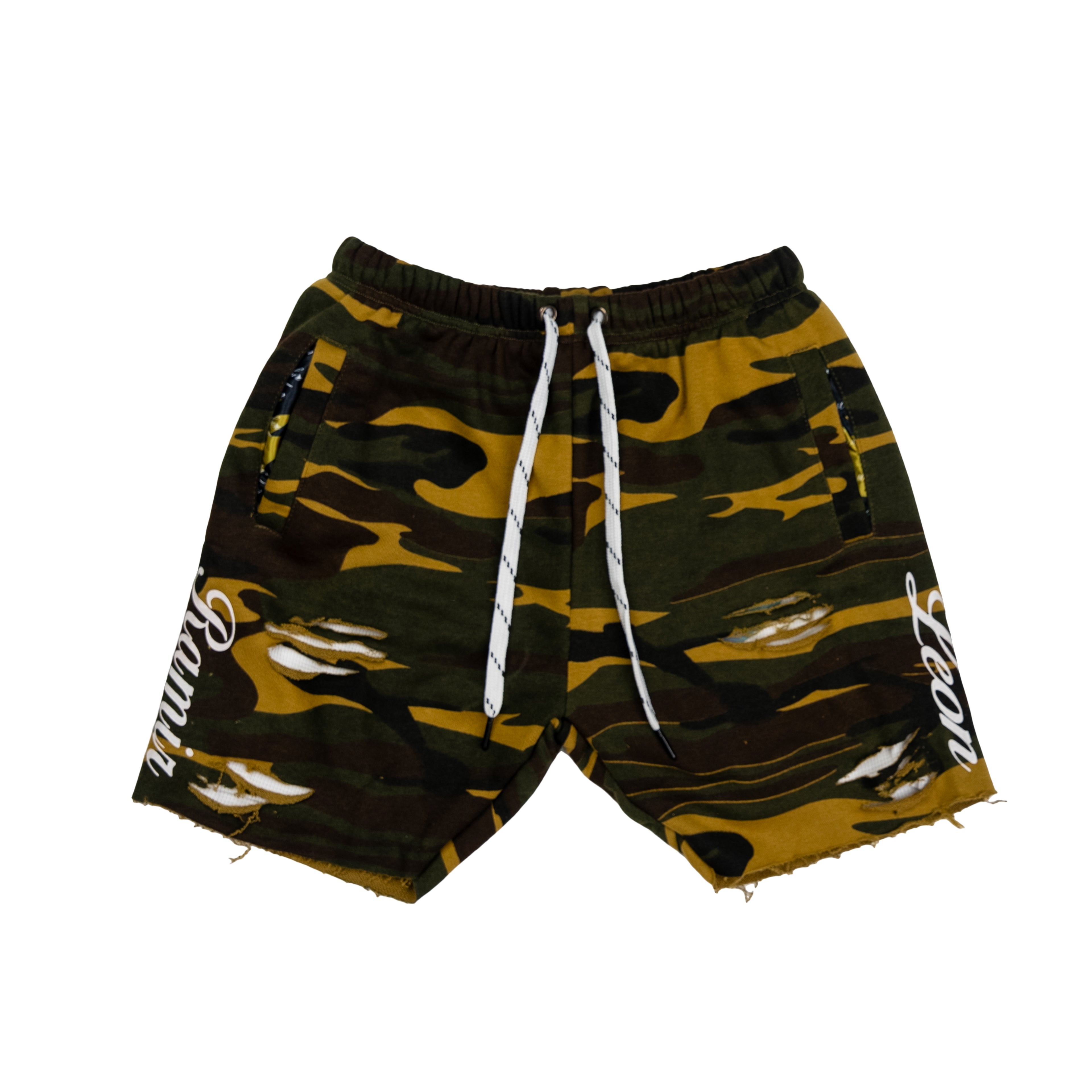 Ripped Ramir Leon Shorts