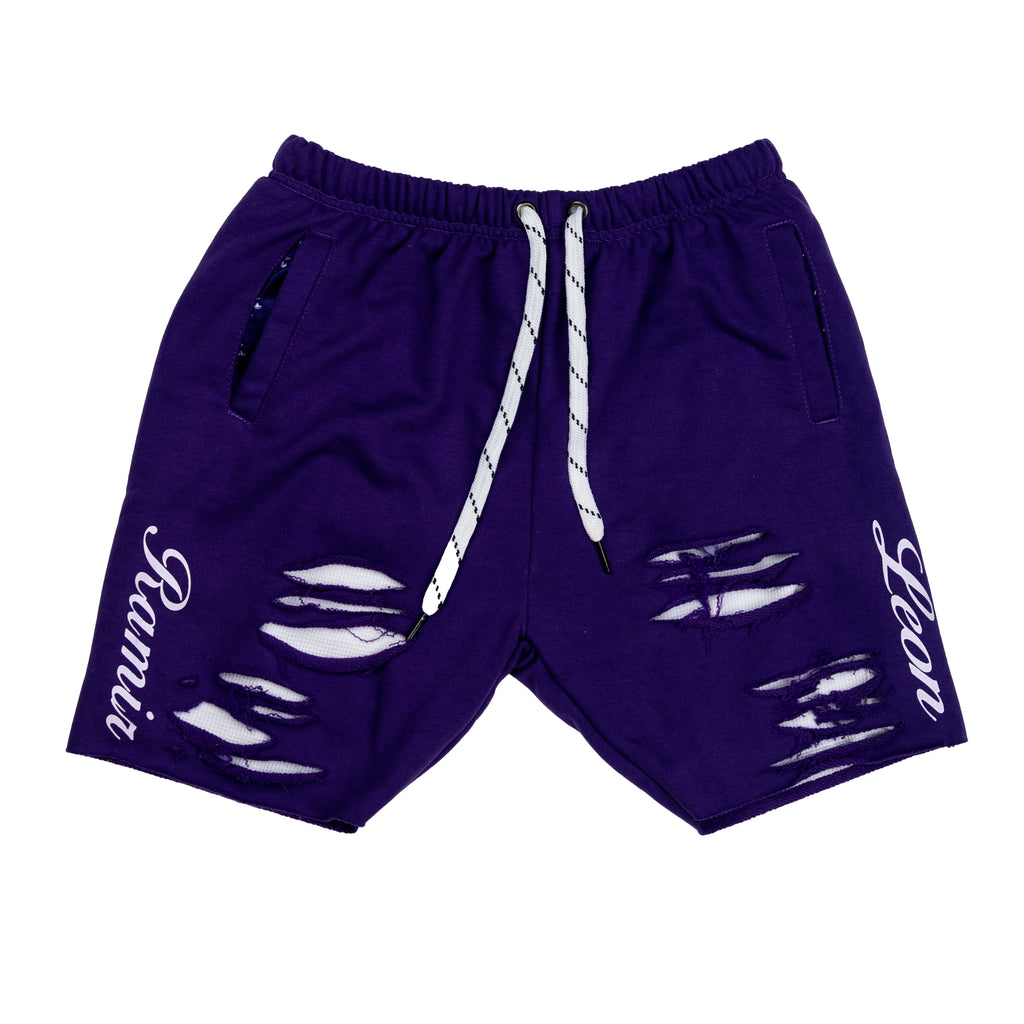 Ripped Ramir Leon Shorts