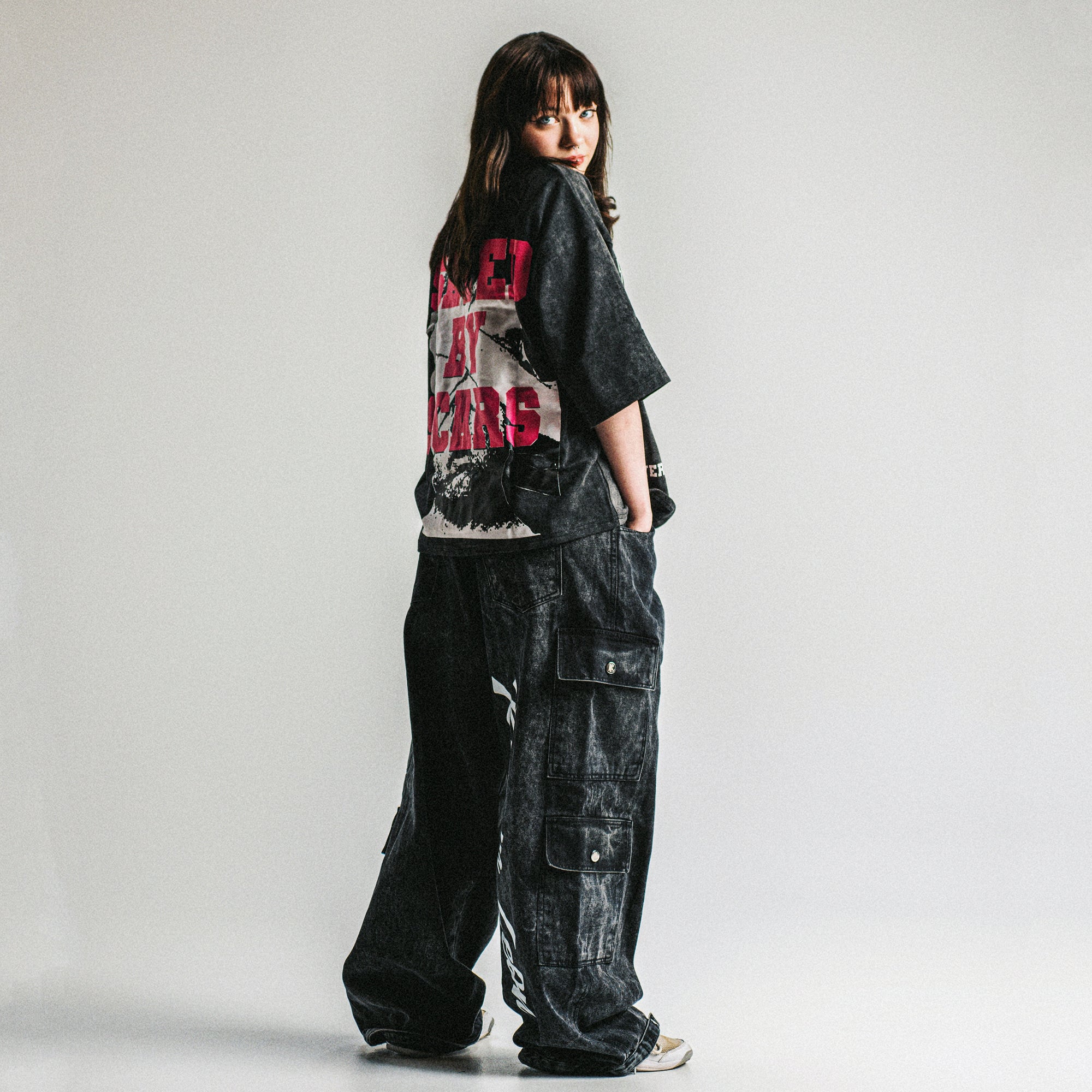 RL × CXC CARGO OBSIDIAN DENIM JEANS